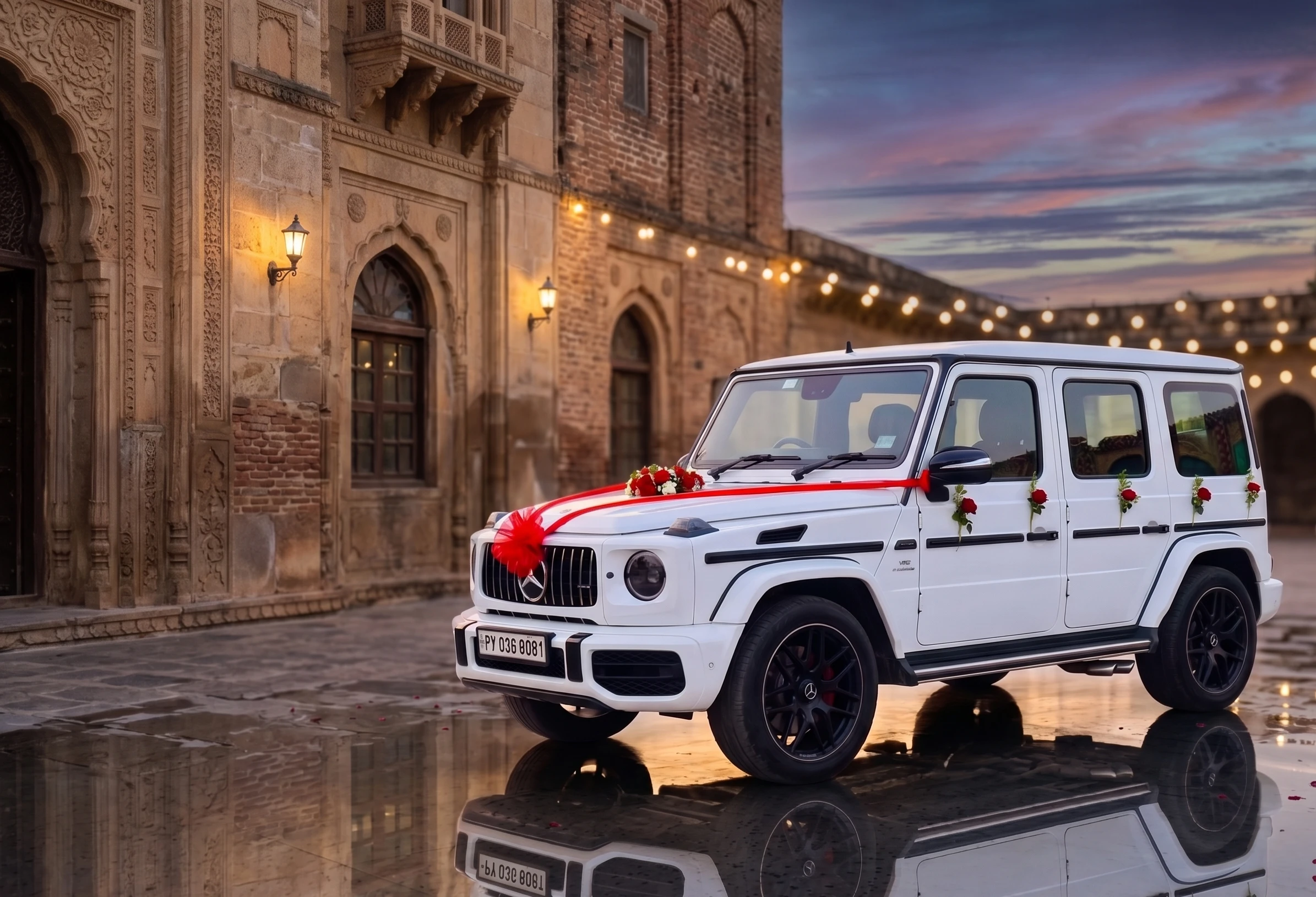 Mercedes G-Wagon VIP car rental Punjab